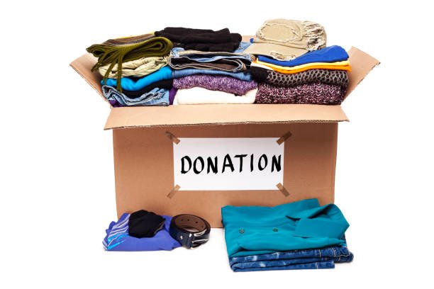 clothing donation box