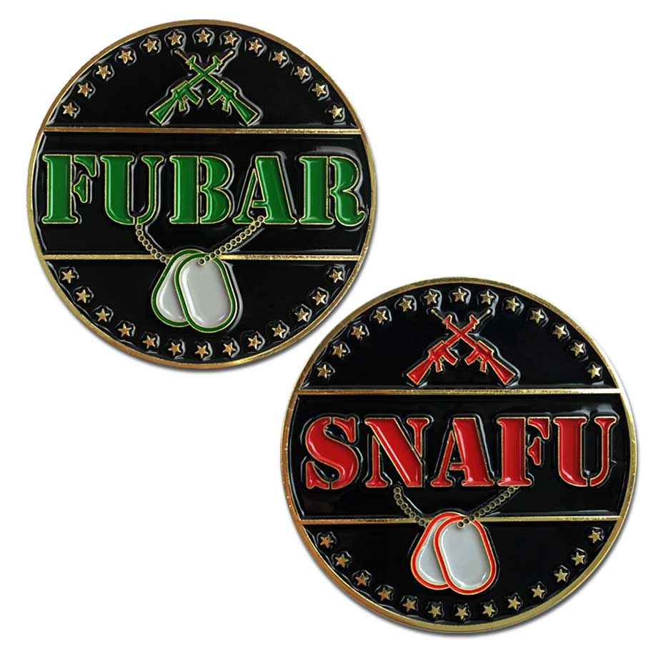 FUBAR/SNAFU Challenge Coin