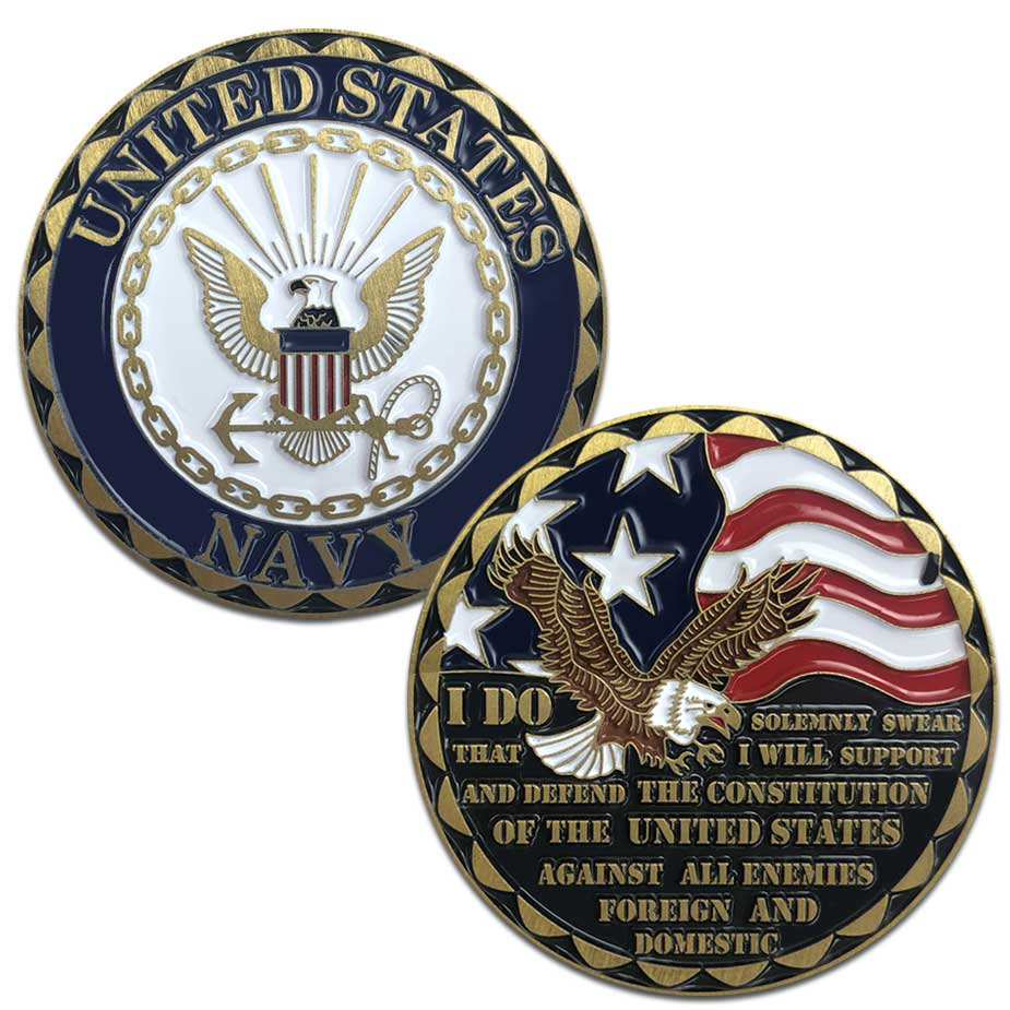 United States Navy Challenge Coin 