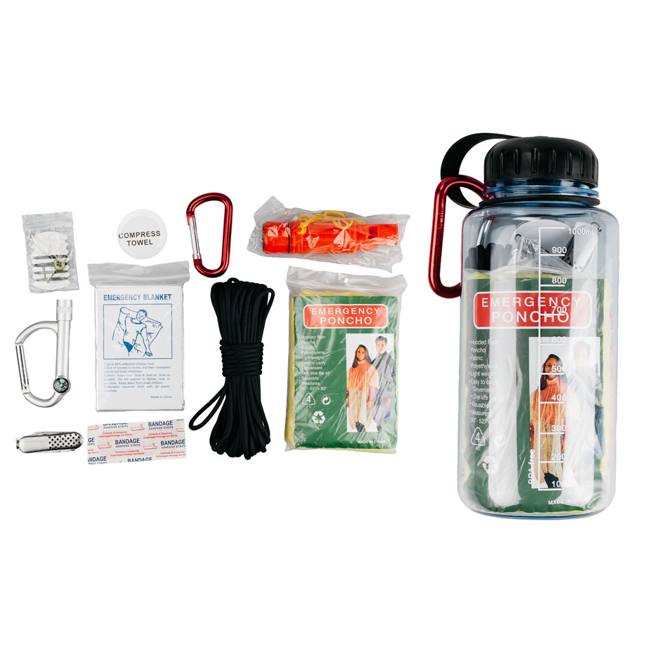 water bottle survival kit for veterans
