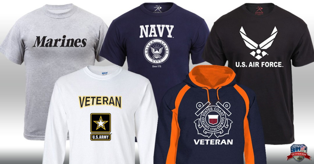 veteran and military t shirts