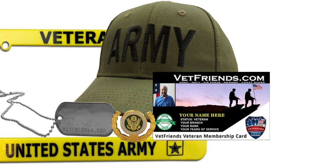 US Army Gifts That come with a vetfriends.com membership