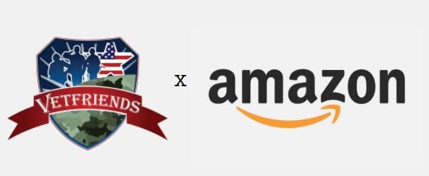 VetFriends and Amazon Logos