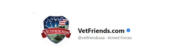 VetFriends.com verified facebook profile icon
